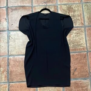 🔷 Tara Jarmon Black Dress Size 36